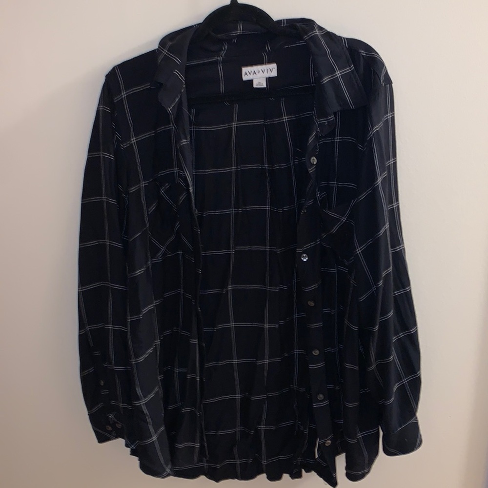 Ava & Viv Button Up